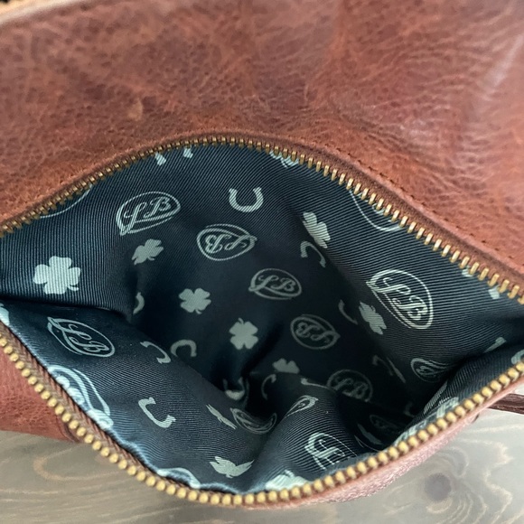 Lucky Brand Leather Crossbody Bag - Medium Size - Picture 8 of 10